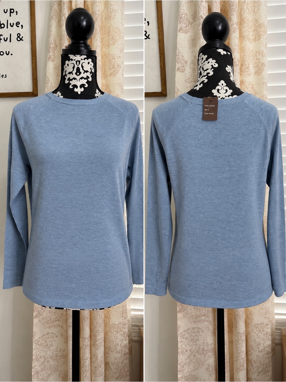 Mila Milano Light Blue Sweater